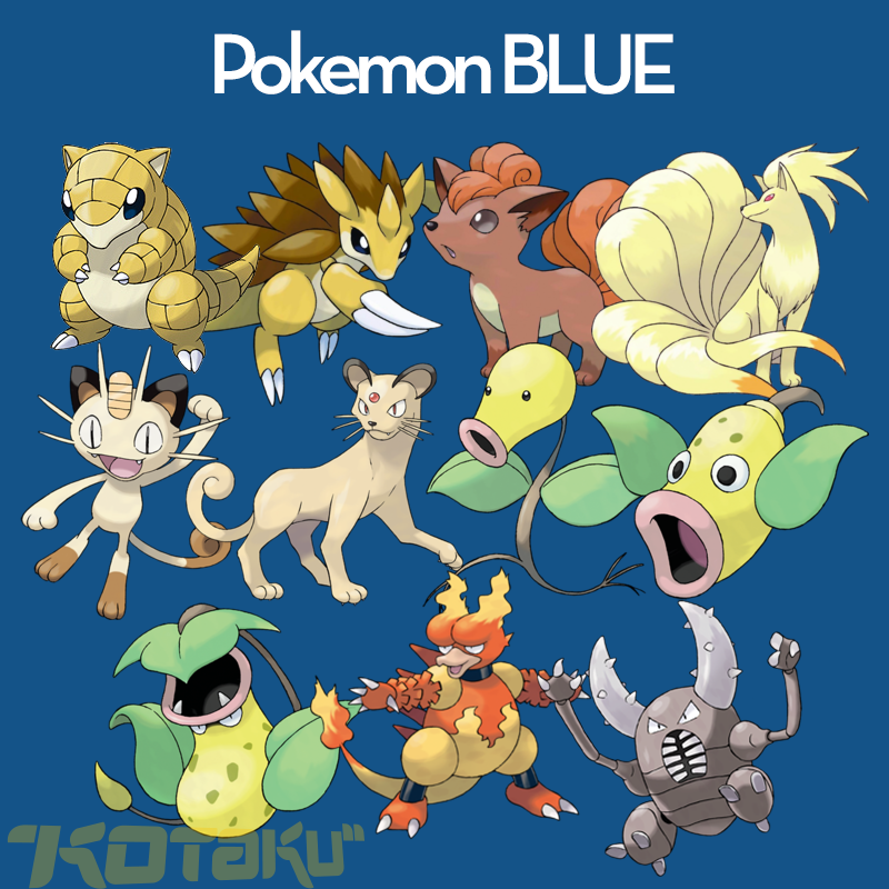 Illustration for article titled Pokémon Red vs Blue vs Yellow: Which To Buy